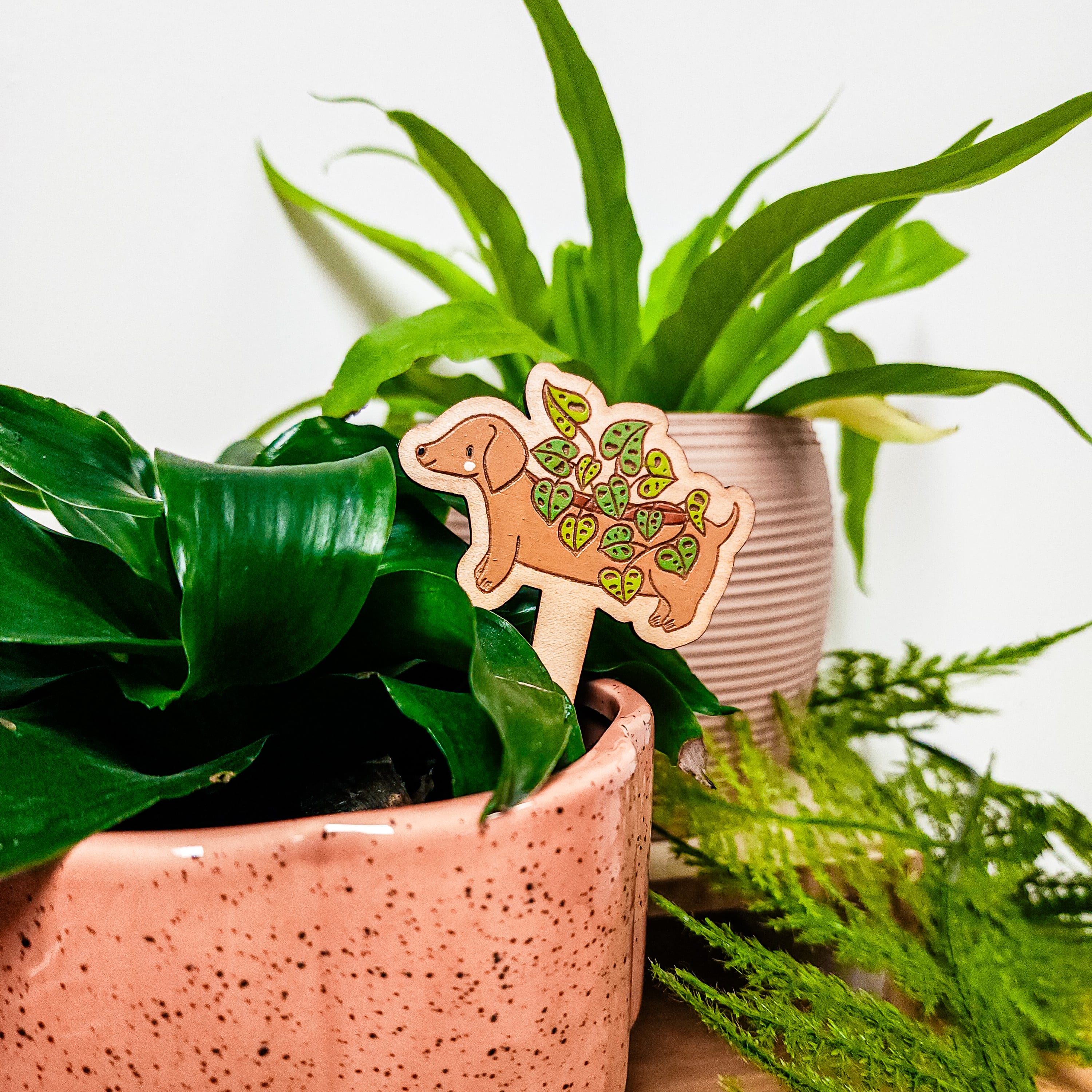 wholesale dachshund planter plant picks