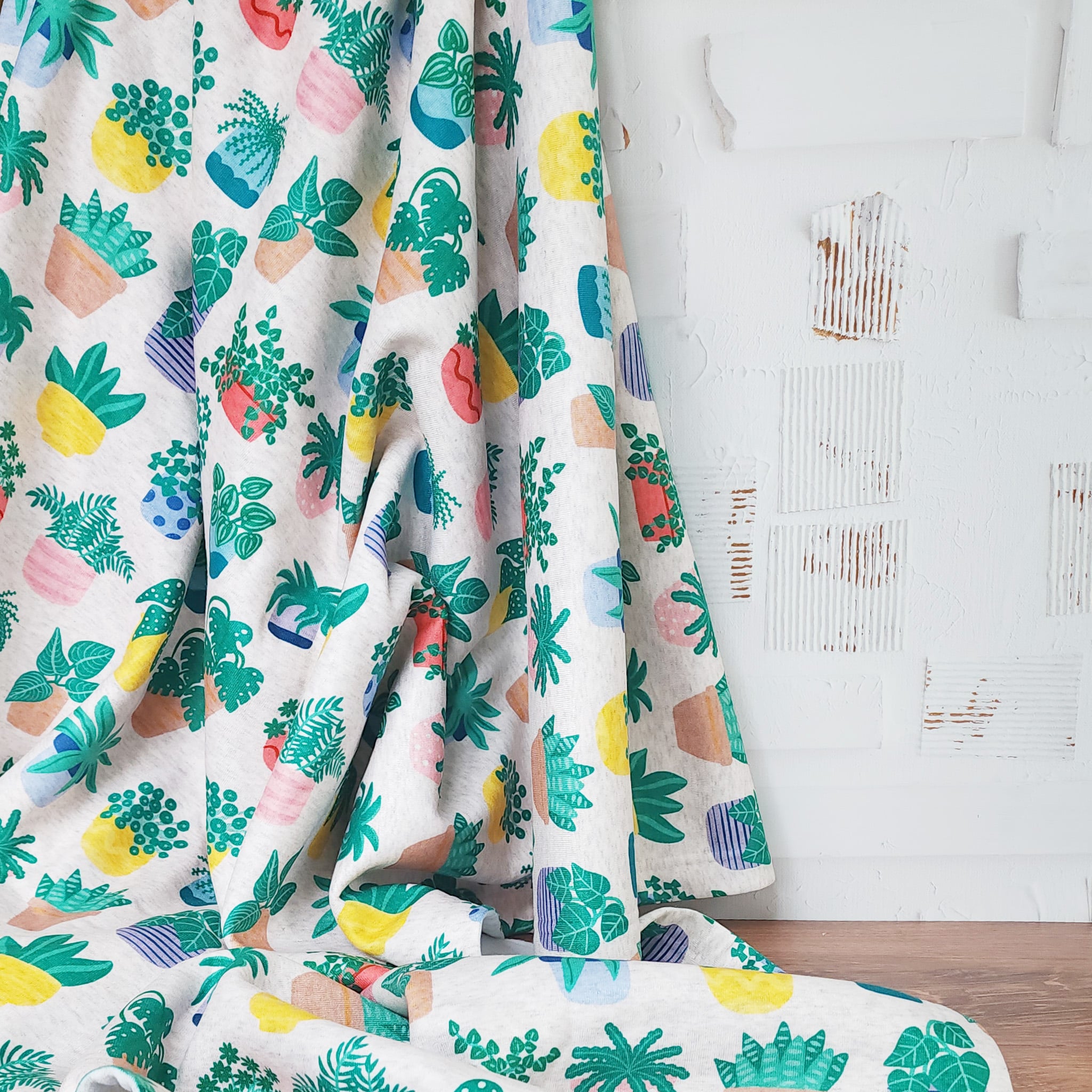 houseplants sweatshirt blanket