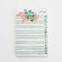 Notepad with a dachshund illustration and &
