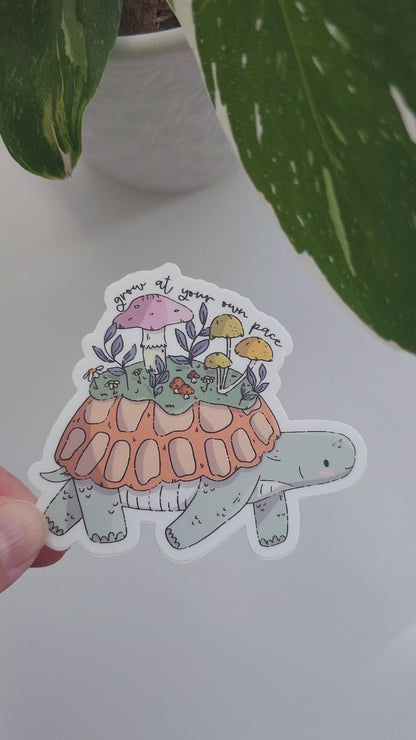video of mushroom meadow sticker